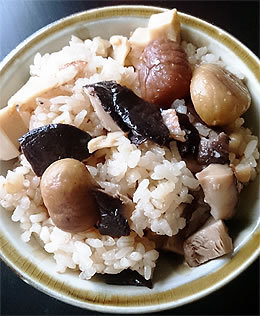 からだに染み込む至福なおいしさ、中華風栗おこわ x メナヘム・プレスラー（ピアノ）